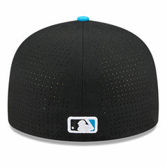 Miami Marlins New Era 2025 MLB All-Star Game Side Patch 59FIFTY Fitted Hat - Black/Blue Hats