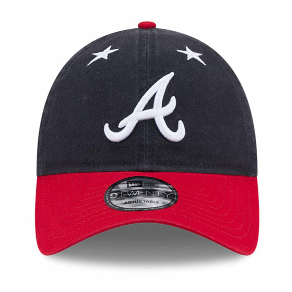 Atlanta Braves New Era 2025 MLB All-Star Game 9TWENTY Adjustable Hat - Navy/Red Hats