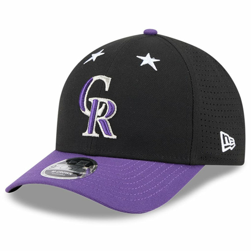 Colorado Rockies New Era 2025 MLB All-Star Game 9FORTY M-Crown Adjustable Hat - Black/Purple Hats