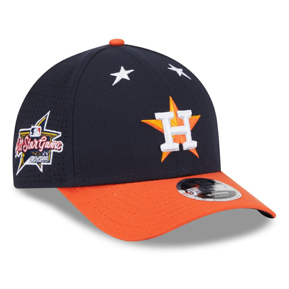 Houston Astros New Era 2025 MLB All-Star Game 9FORTY M-Crown Adjustable Hat - Navy/Orange Hats