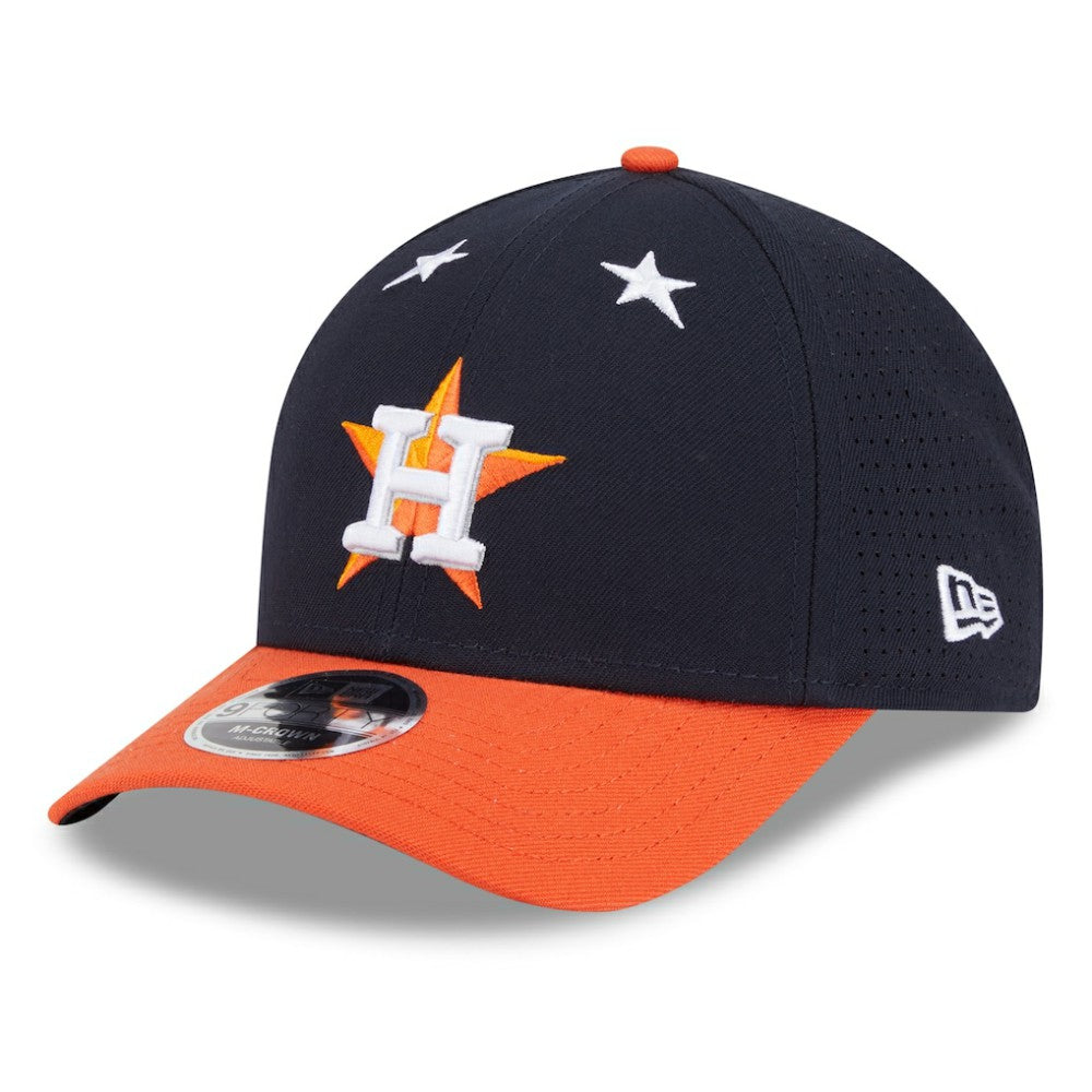 Houston Astros New Era 2025 MLB All-Star Game 9FORTY M-Crown Adjustable Hat - Navy/Orange Hats