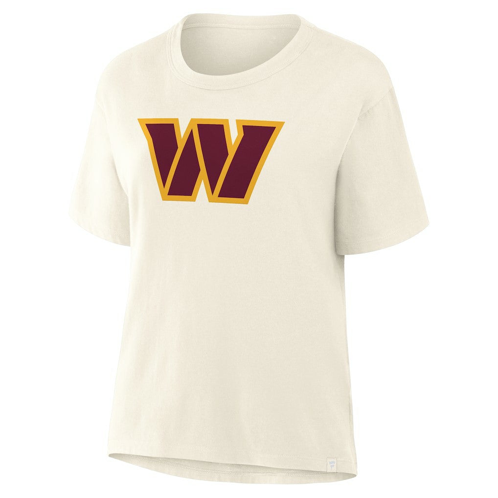 Washington Commanders Women's Dove Legacy T-Shirt Cream