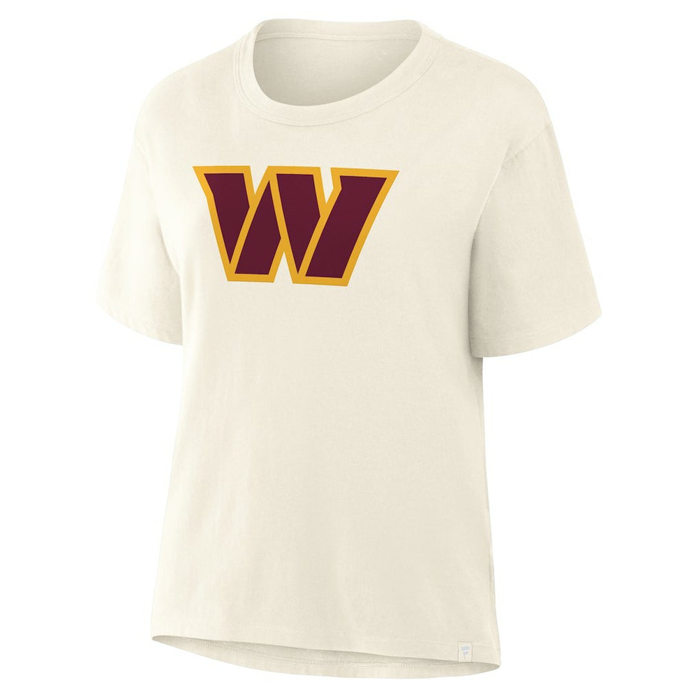 Washington Commanders Women's Dove Legacy T-Shirt Cream