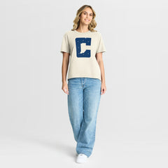 Indianapolis Colts Women's Dove Legacy T-Shirt Cream