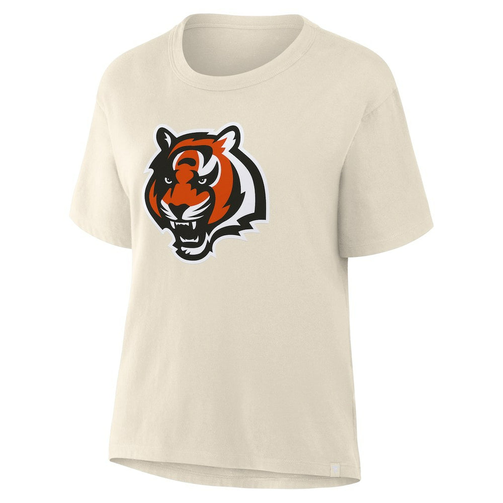 Cincinnati Bengals Women's Dove Legacy T-Shirt Cream