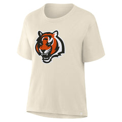 Cincinnati Bengals Women's Dove Legacy T-Shirt Cream