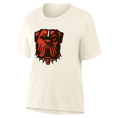 Cleveland Browns Women's Dove Legacy T-Shirt Cream