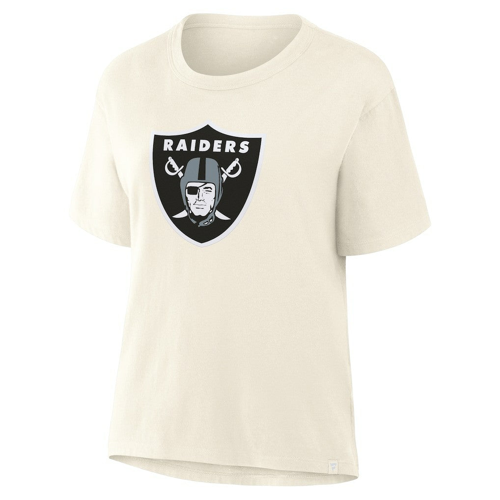 Las Vegas Raiders Women's Dove Legacy T-Shirt Cream