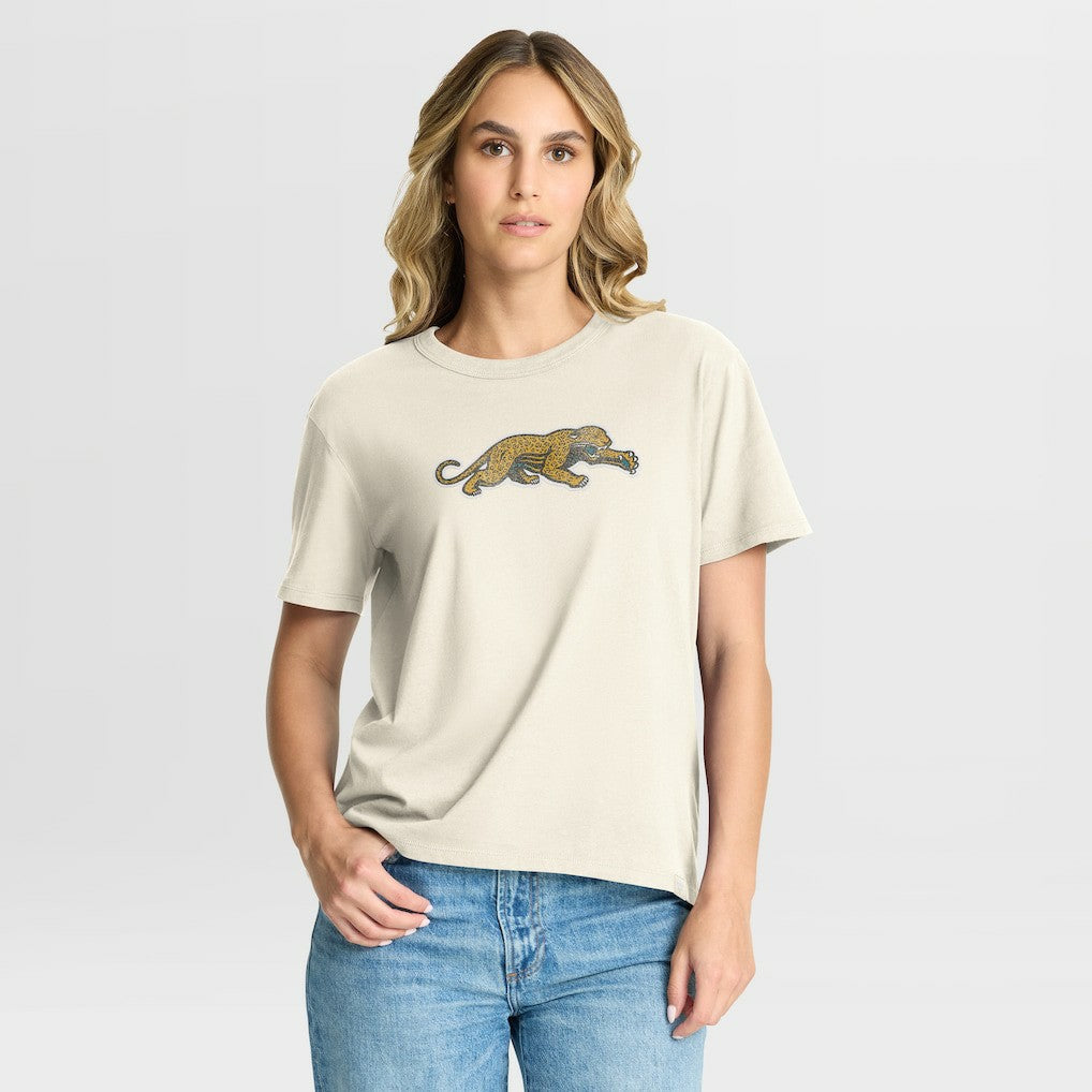 Jacksonville Jaguars Women's Dove Legacy T-Shirt Cream