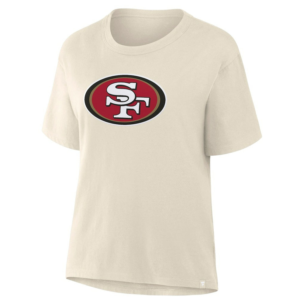 San Francisco 49ers Women's Dove Legacy T-Shirt Cream