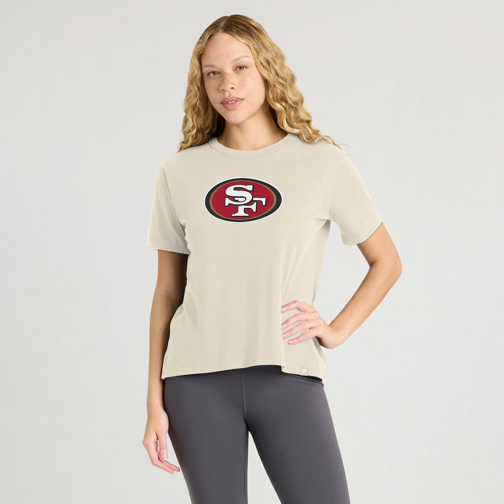 San Francisco 49ers Women's Dove Legacy T-Shirt Cream