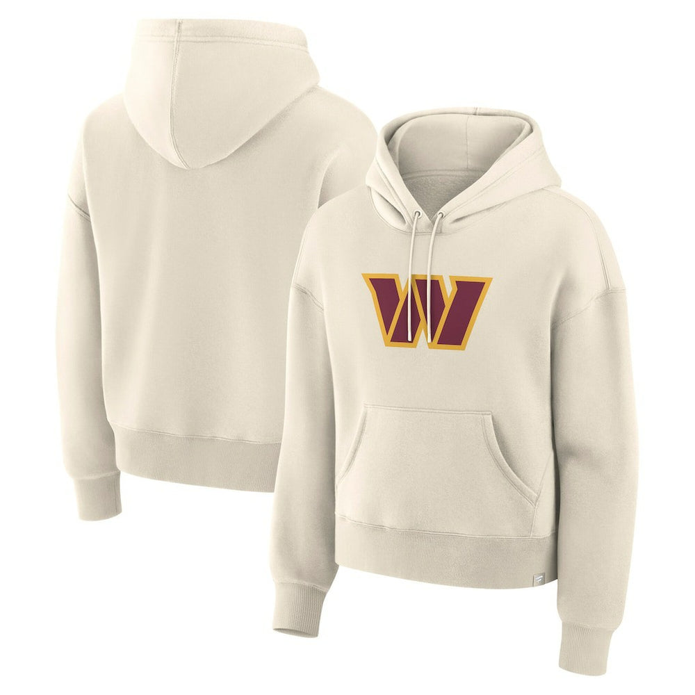 Washington Commanders Women's Dove Legacy Pullover Hoodie Cream