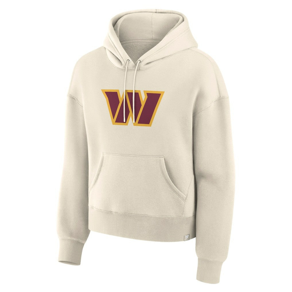 Washington Commanders Women's Dove Legacy Pullover Hoodie Cream