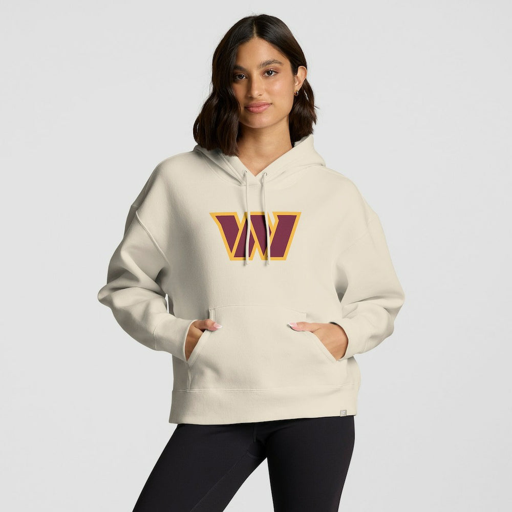Washington Commanders Women's Dove Legacy Pullover Hoodie Cream