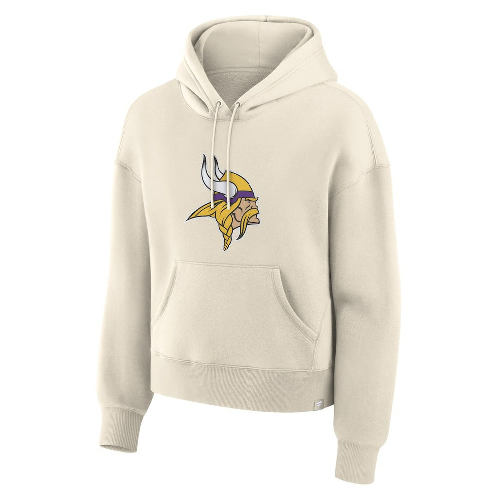 Minnesota Vikings Women's Dove Legacy Pullover Hoodie Cream