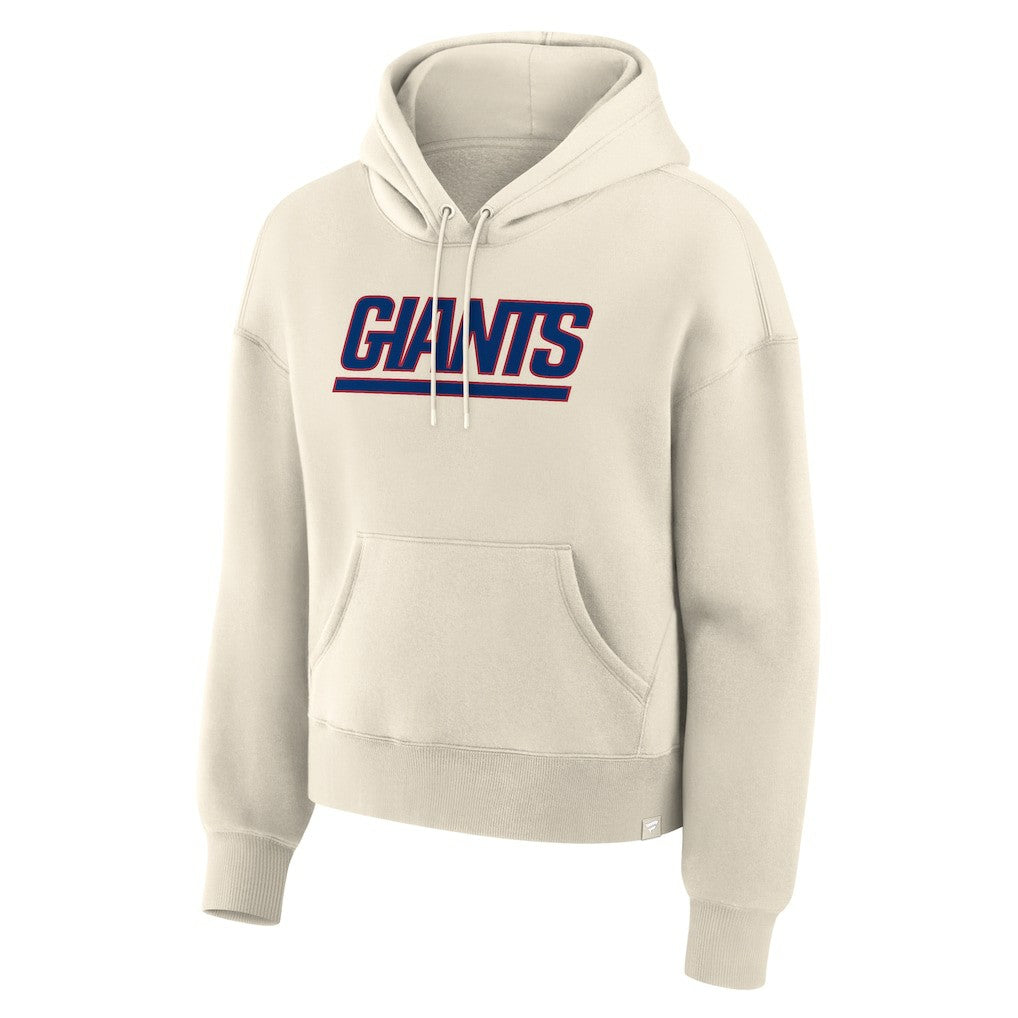 New York Giants Women's Dove Legacy Pullover Hoodie Cream