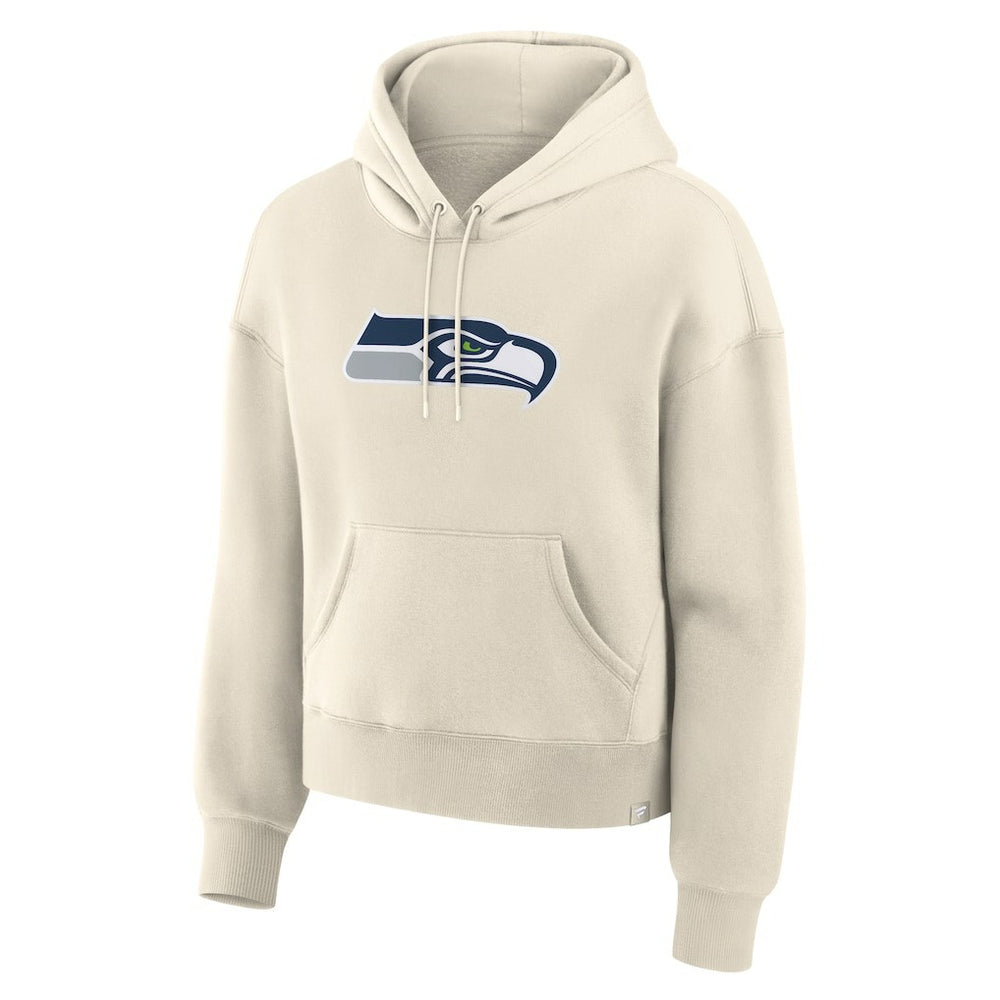 Seattle Seahawks Women's Dove Legacy Pullover Hoodie Cream