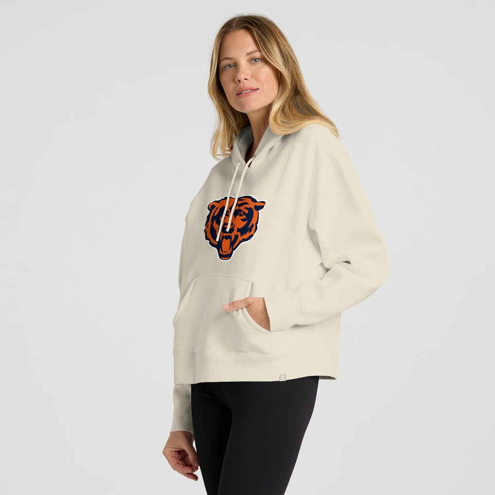 Chicago Bears Women's Dove Legacy Pullover Hoodie Cream