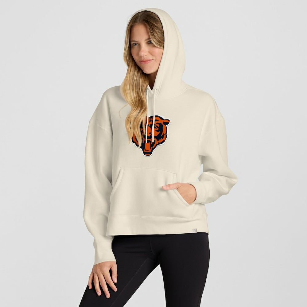 Chicago Bears Women's Dove Legacy Pullover Hoodie Cream