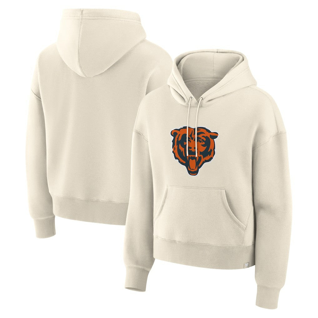 Chicago Bears Women's Dove Legacy Pullover Hoodie Cream