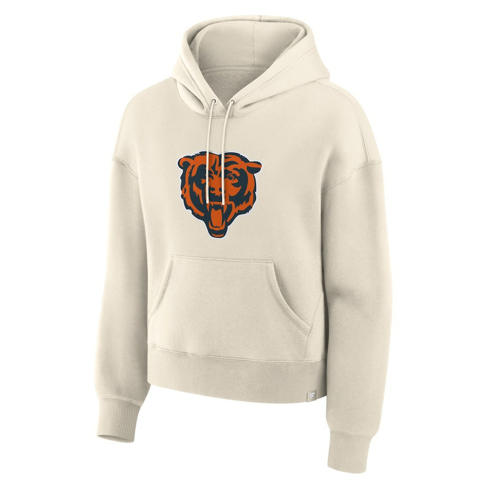 Chicago Bears Women's Dove Legacy Pullover Hoodie Cream