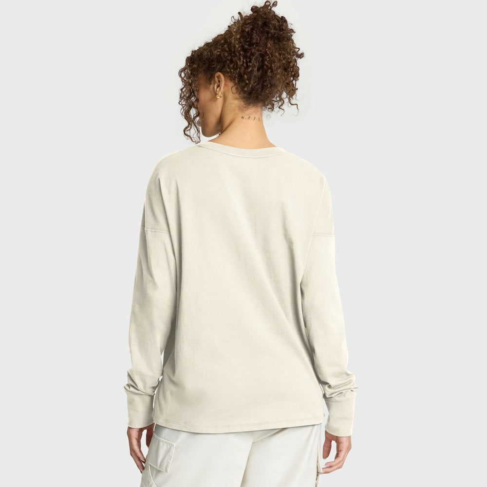 Arizona Cardinals Women's Dove Legacy Long Sleeve T-Shirt Cream
