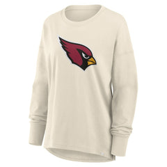 Arizona Cardinals Women's Dove Legacy Long Sleeve T-Shirt Cream