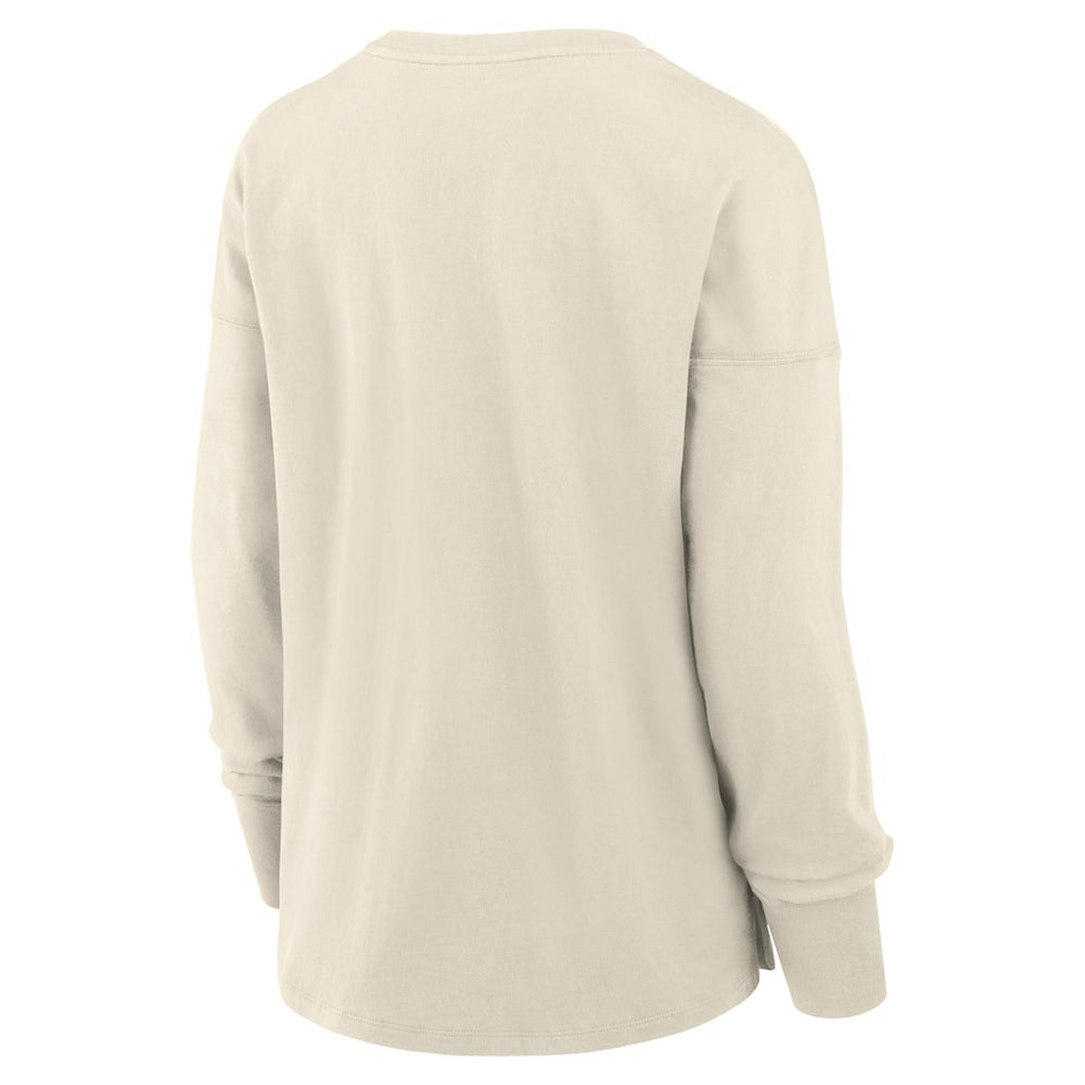 Chicago Bears Women's Dove Legacy Long Sleeve T-Shirt Cream