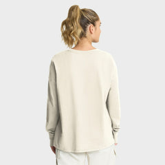 Minnesota Vikings Women's Dove Legacy Long Sleeve T-Shirt Cream