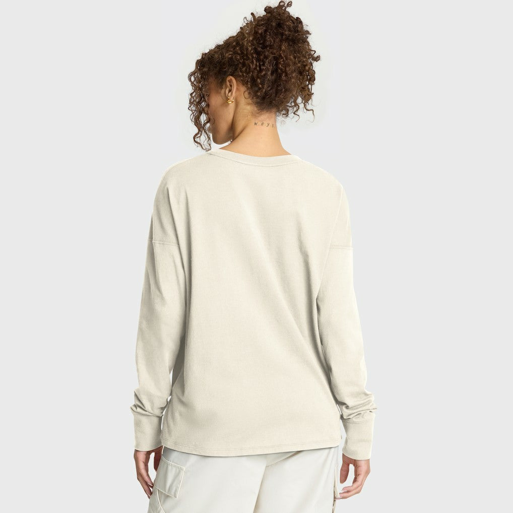 Cincinnati Bengals Women's Dove Legacy Long Sleeve T-Shirt Cream