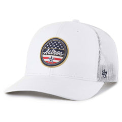 Houston Astros '47 Homage Adjustable Trucker Hat - White Hats