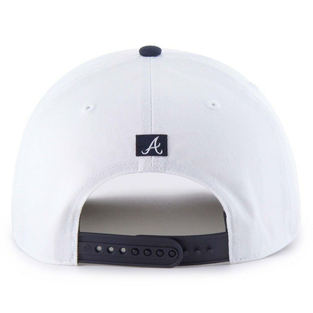 Atlanta Braves '47 Patriotic Overhand Hitch Adjustable Hat - White Hats