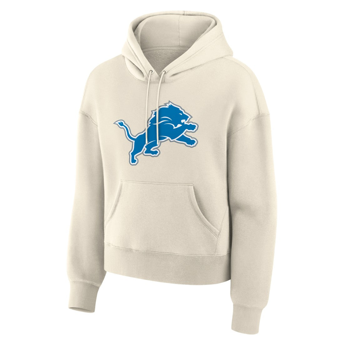 Detroit Lions Women's Dove Legacy Pullover Hoodie Cream