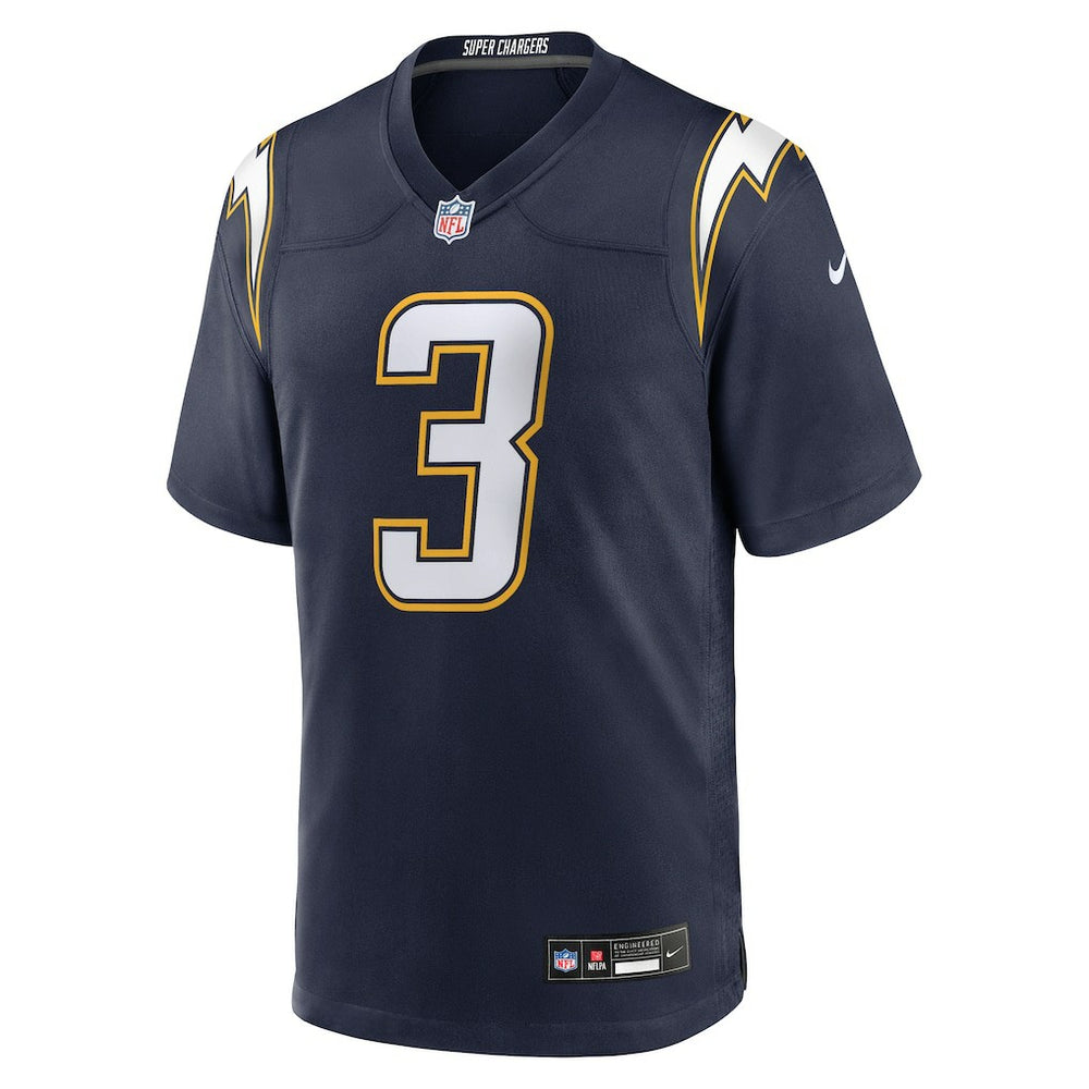 Derwin James Jr. Los Angeles Chargers Alternate Super Chargers Game Jersey Navy