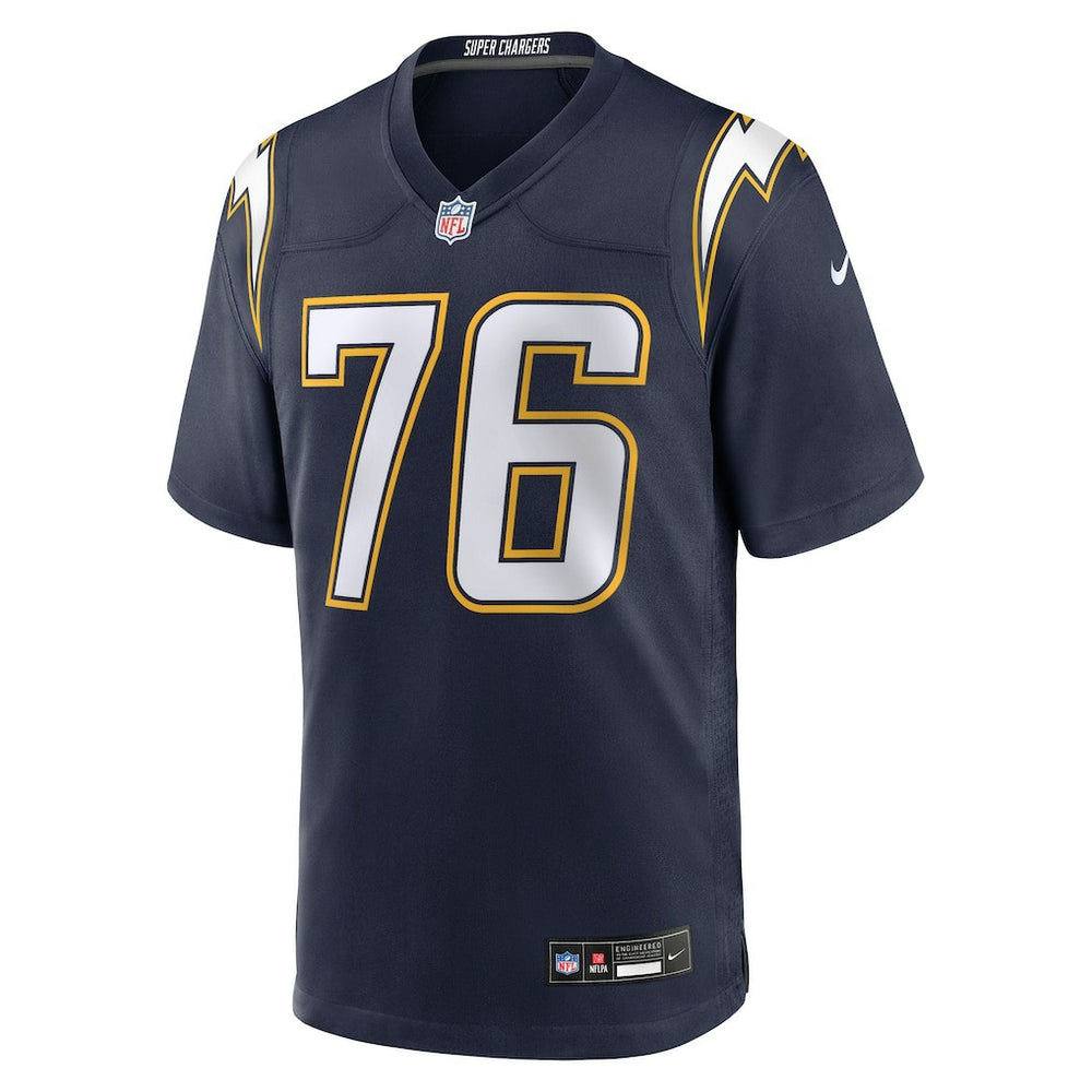 Joe Alt Los Angeles Chargers Alternate Super Chargers Game Player Jersey Navy