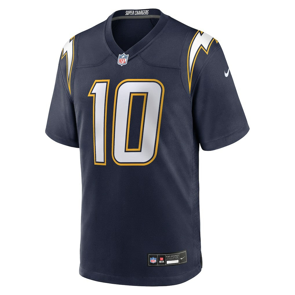 Justin Herbert Los Angeles Chargers Alternate Super Chargers Game Player Jersey Navy