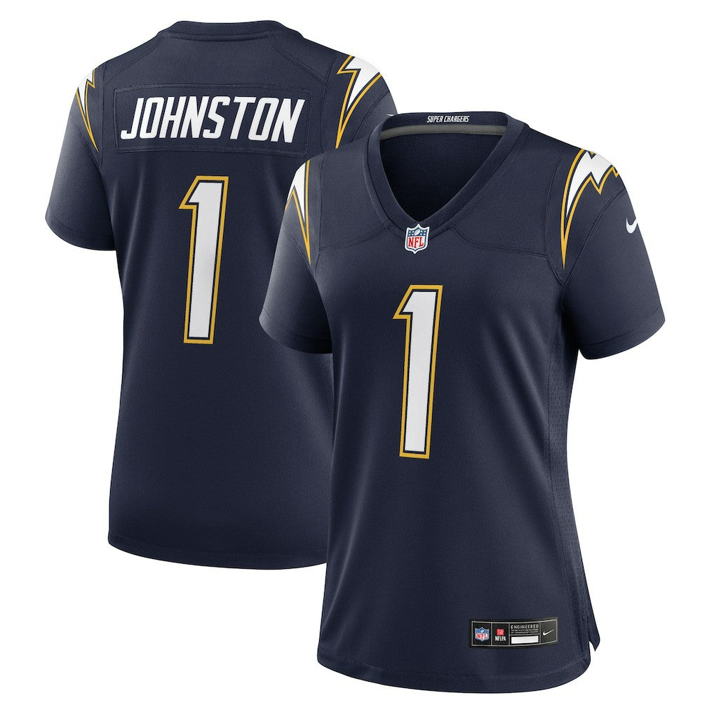Quentin Johnston Los Angeles Chargers Women's Alternate Super Chargers Game Jersey Navy