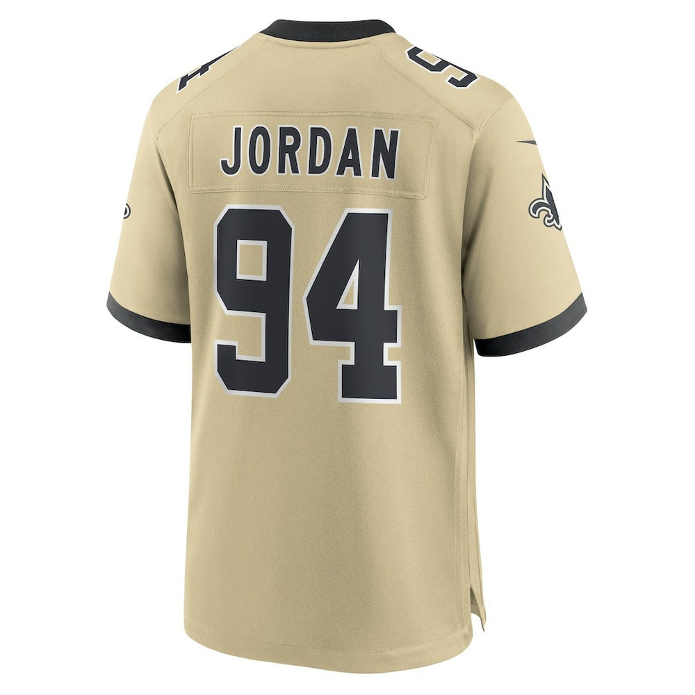 Cameron Jordan New Orleans Saints Gameday Golds Alternate Game Player Jersey Gold