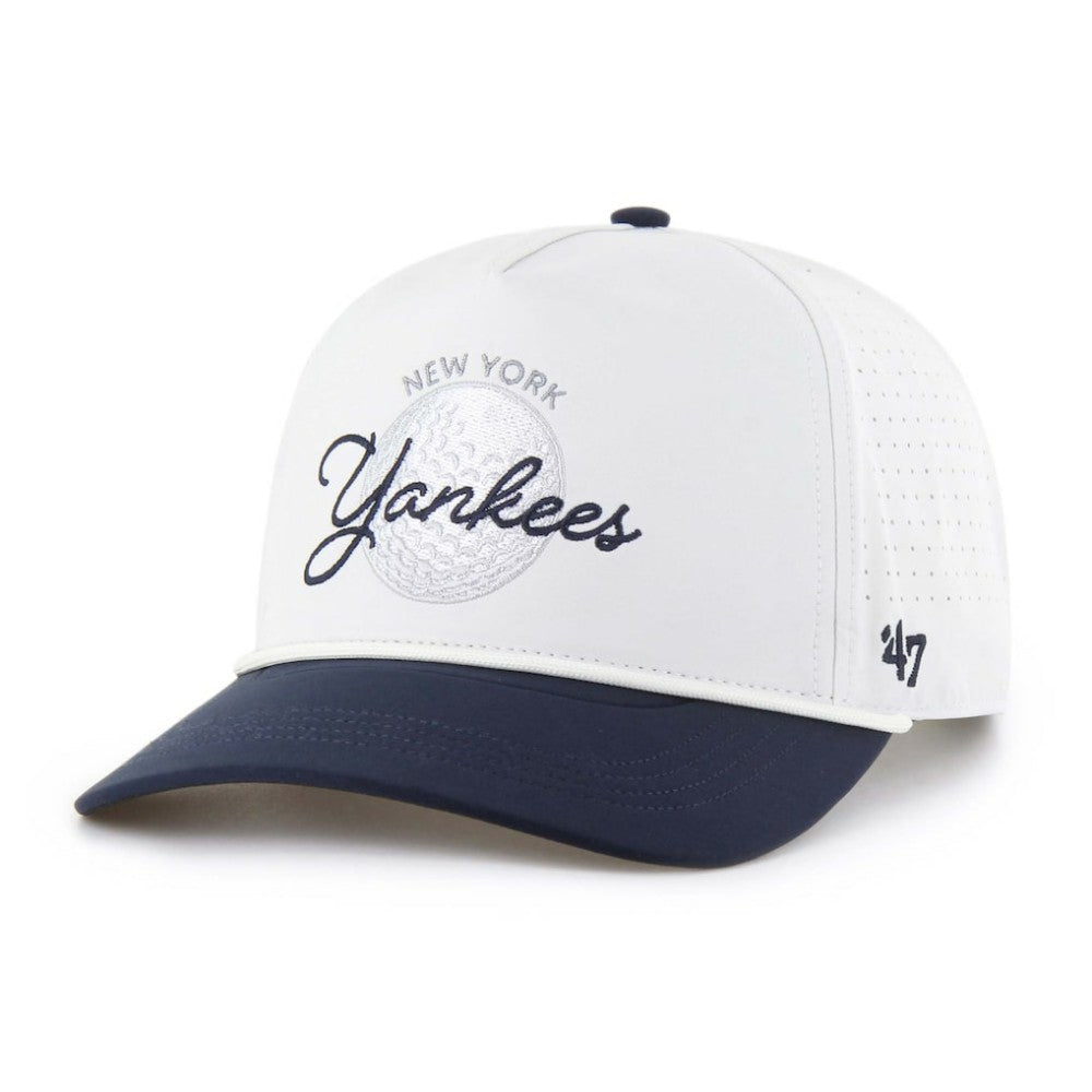 New York Yankees '47 Gimmie Golf Hitch Rope Adjustable Hat - White/Navy Hats