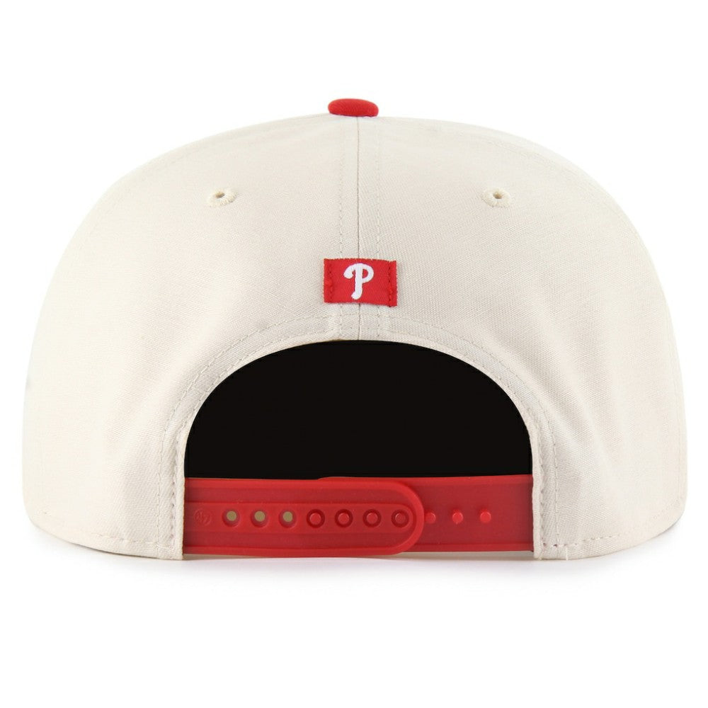 Philadelphia Phillies '47 Payson Captain Snapback Hat - Natural Hats
