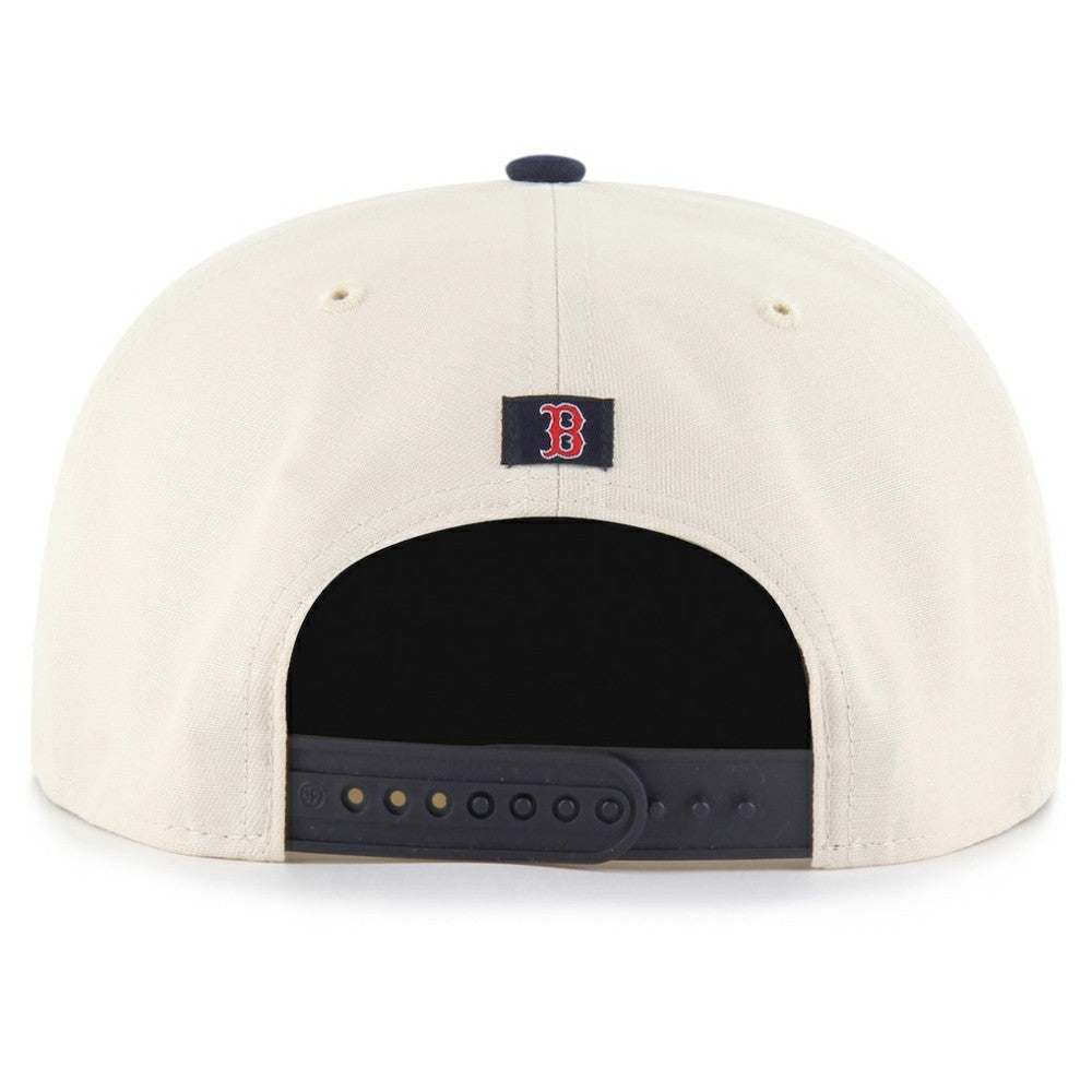 Boston Red Sox '47 Payson Captain Snapback Hat - Natural Hats