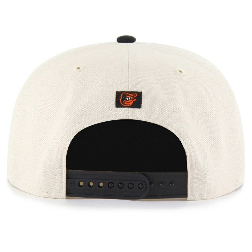 Baltimore Orioles '47 Payson Captain Snapback Hat - Natural Hats