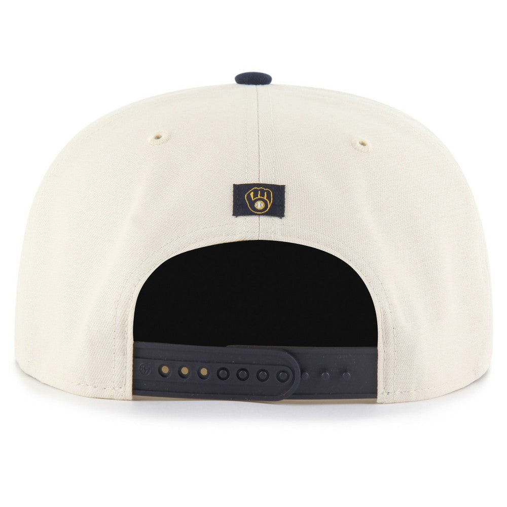Milwaukee Brewers '47 Payson Captain Adjustable Hat - Natural Hats