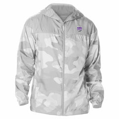 Sacramento Kings Camo Flash Challenger Windbreaker Full-Zip Jacket Gray