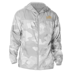 Cleveland Cavaliers Camo Flash Challenger Windbreaker Full-Zip Jacket Gray