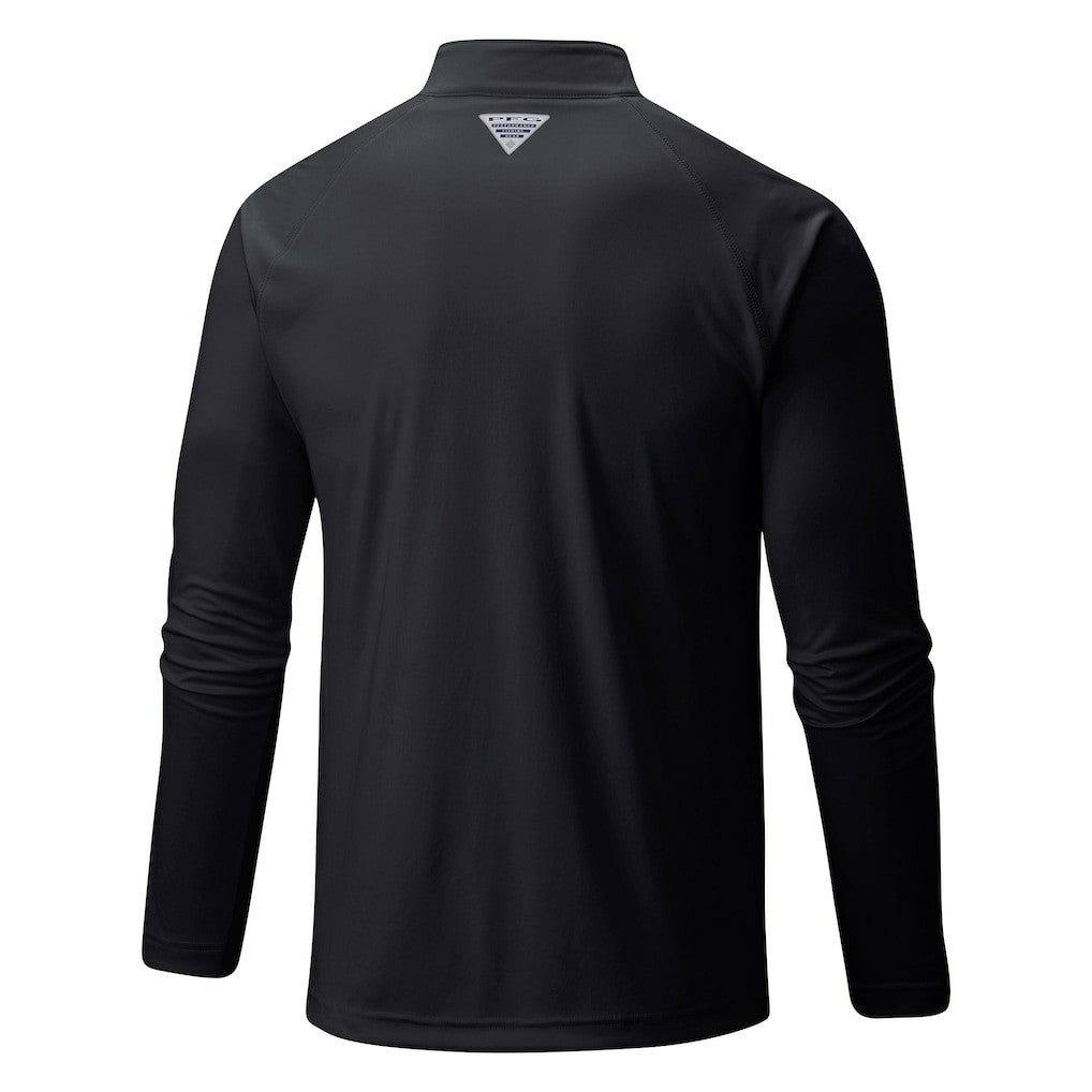 Boston Celtics Terminal Tackle Raglan Omni-Shade Quarter-Zip Jacket Black