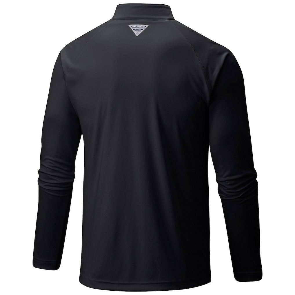 Brooklyn Nets Terminal Tackle Raglan Omni-Shade Quarter-Zip Jacket Black