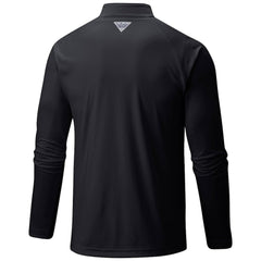Brooklyn Nets Terminal Tackle Raglan Omni-Shade Quarter-Zip Jacket Black
