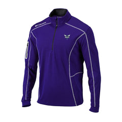 Charlotte Hornets Omni-Wick Shotgun Quarter-Zip Pullover Purple