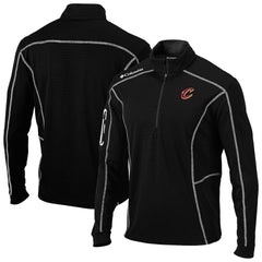 Cleveland Cavaliers Omni-Wick Shotgun Quarter-Zip Pullover Black